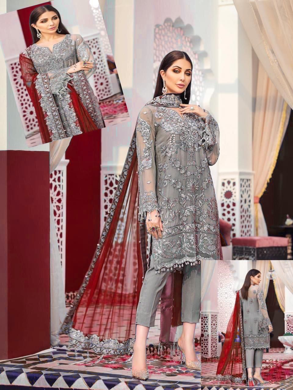 Gulaal 3pc Embroided